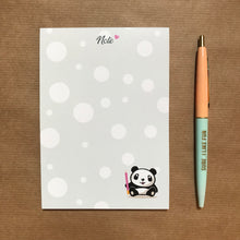 Carica l'immagine nel visualizzatore di Gallery, Block notes A6 Pencil Panda
