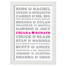 Carica l'immagine nel visualizzatore di Gallery, Quadretto "Eternal love" - Versione Serie tv