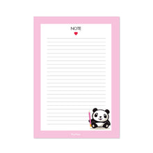 Carica l'immagine nel visualizzatore di Gallery, Block notes A5 Pencil Panda con copertina
