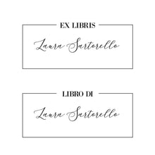 Carica l'immagine nel visualizzatore di Gallery, Timbro Ex libris personalizzato #1
