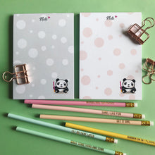 Carica l'immagine nel visualizzatore di Gallery, Block notes A6 Pencil Panda