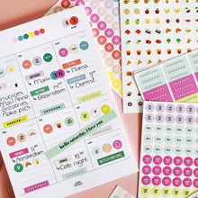 Carica l'immagine nel visualizzatore di Gallery, Planner settimanale A5 - Stick it