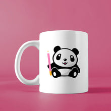 Carica l&#39;immagine nel visualizzatore di Gallery, Tazza Pencil Panda - Panda classic
