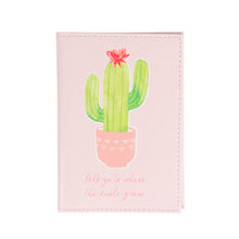 Carica l&#39;immagine nel visualizzatore di Gallery, Porta passaporto Colourful Cactus
