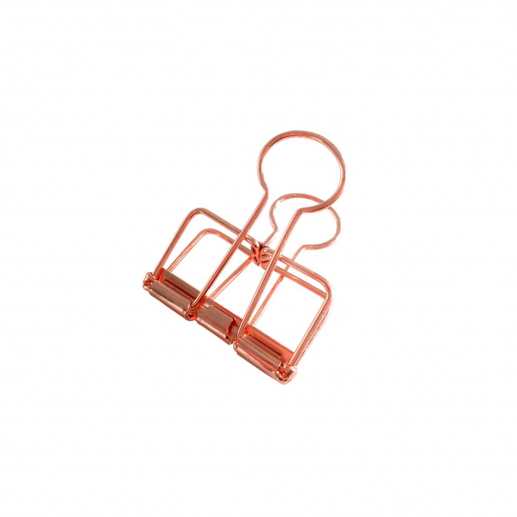 Clip oro rosa - scatola da 4