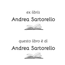 Carica l&#39;immagine nel visualizzatore di Gallery, Timbro Ex libris personalizzato #4
