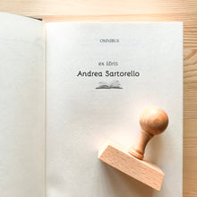 Carica l&#39;immagine nel visualizzatore di Gallery, Timbro Ex libris personalizzato #4
