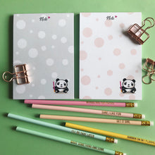 Carica l&#39;immagine nel visualizzatore di Gallery, Block notes A6 Pencil Panda
