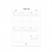 Carica l&#39;immagine nel visualizzatore di Gallery, Planner settimanale A5 - Stick it
